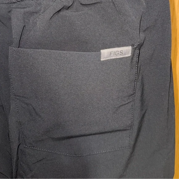 Figs Pro Black Skinny Scrub Trousers Women’s Size Small Petite - Picture 6 of 6